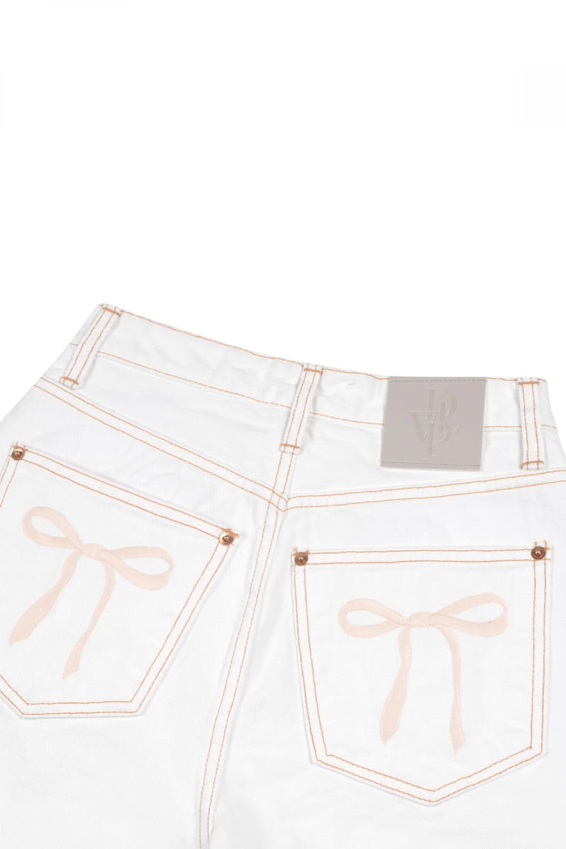 Develop - Korean Women Fashion - #thatsdarling - 1173 Ribbon Pants - 5