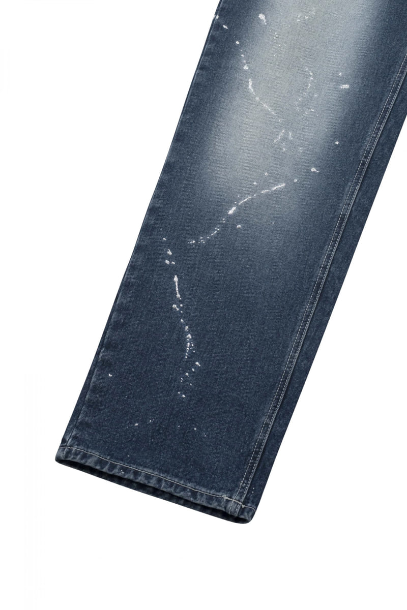 Develop - Korean Women Fashion - #thatsdarling - 1175 Silver Pearl Wide Denim Pants - 4