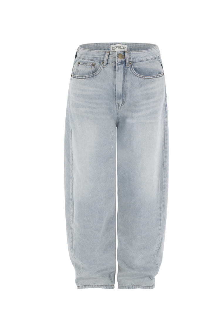 Develop - Korean Women Fashion - #vintageinspired - 1170 Balloon Curb Pants