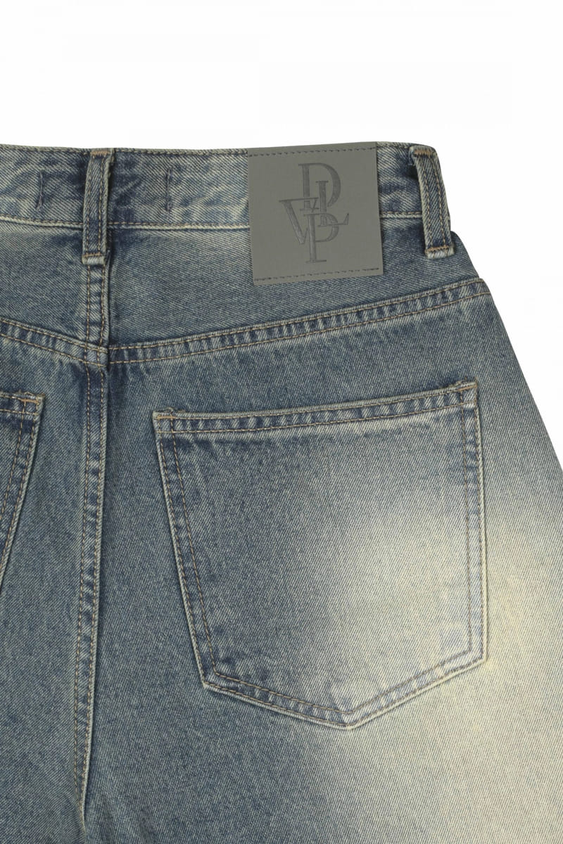 Develop - Korean Women Fashion - #vintagekidsstyle - 1166 D Low Wide Denim Pants - 5