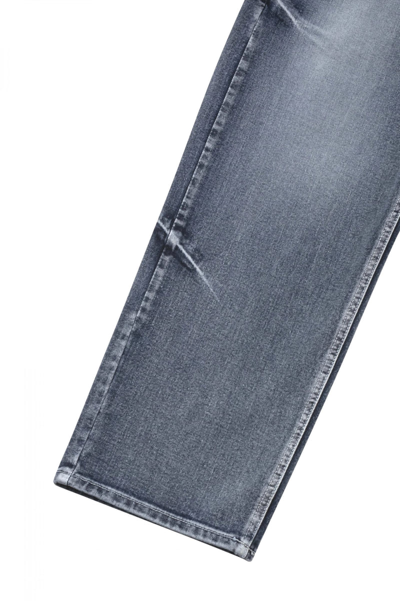 Develop - Korean Women Fashion - #womensfashion - 1157 Wide Brush Point Denim Pants - 5