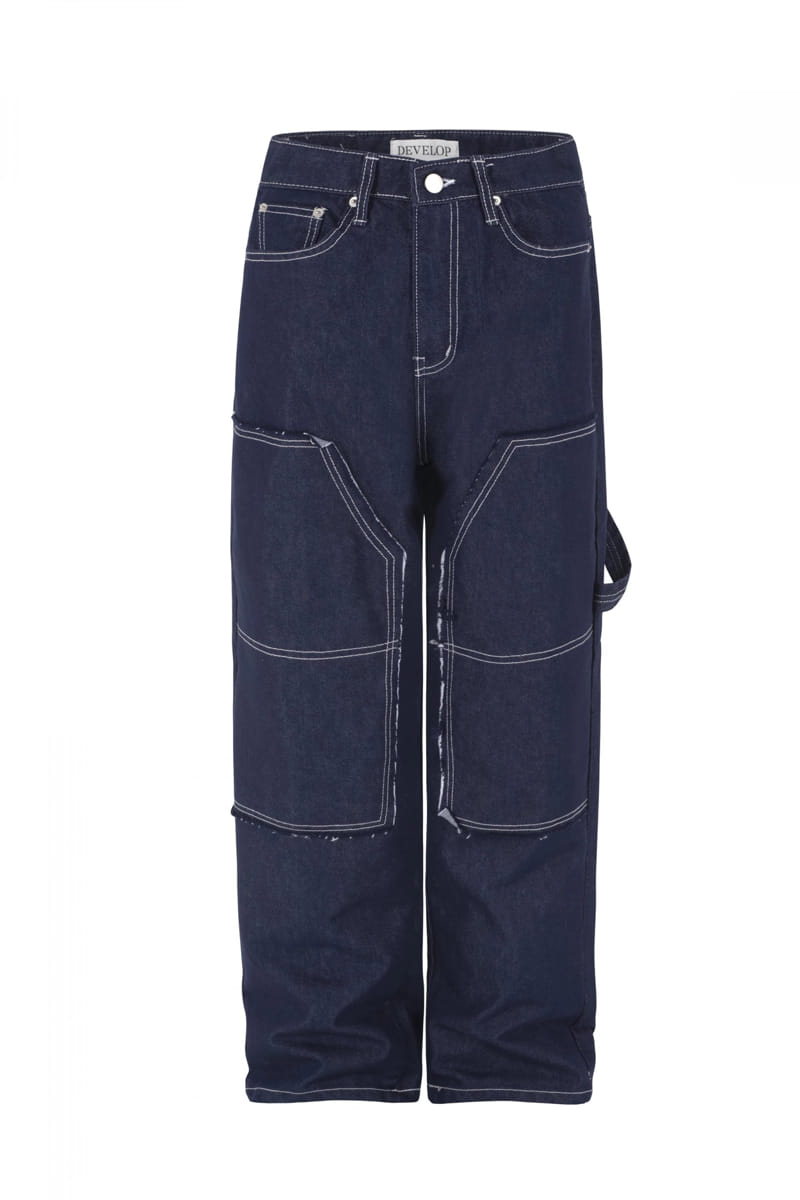 Develop - Korean Women Fashion - #womensfashion - 1158 Doubly Non Fade Denim Pants - 6
