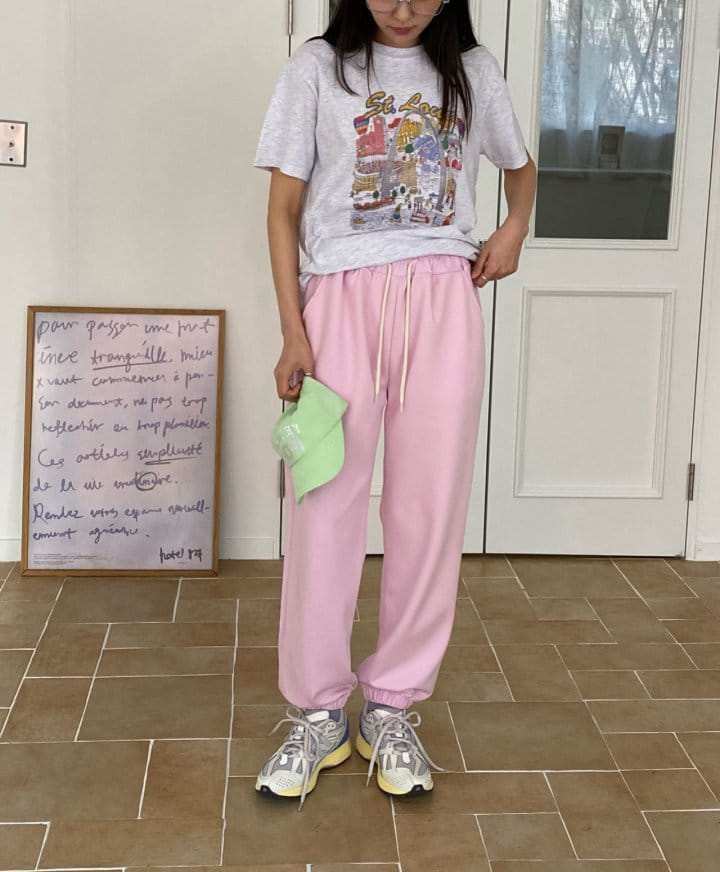 Diana - Korean Women Fashion - #womensfashion - Spring Jogger Pants - 6