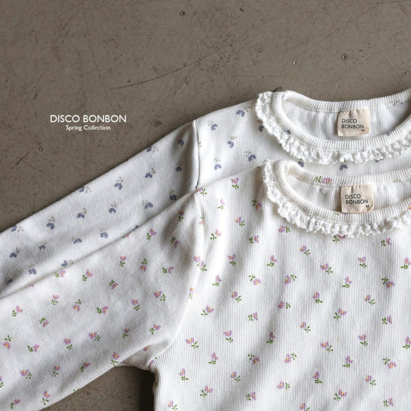 Disco Bonbon - Korean Children Fashion - #childofig - Blossome Span Tee - 2