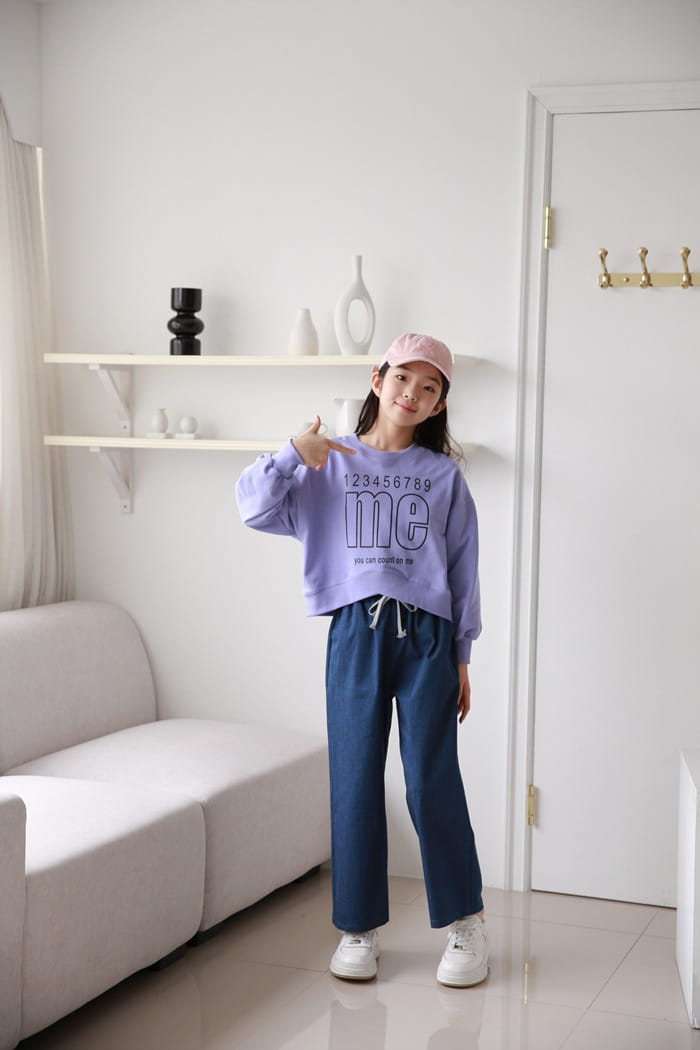 Donggrami - Korean Children Fashion - #littlefashionista - Denim Wide Pants - 7