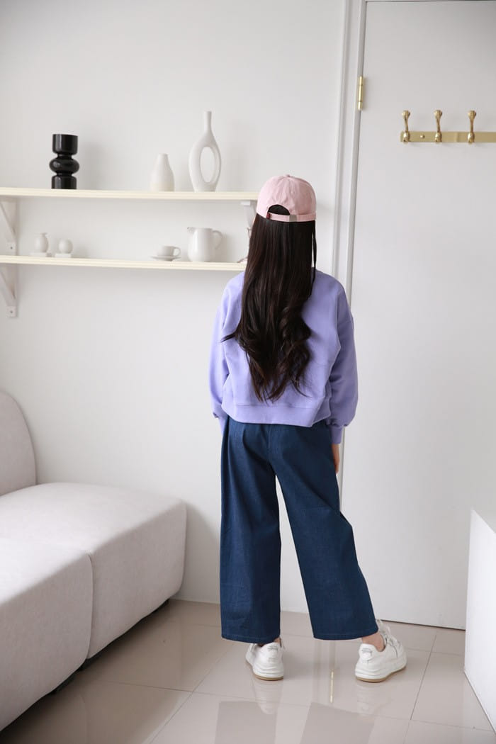 Donggrami - Korean Children Fashion - #prettylittlegirls - Denim Wide Pants - 10