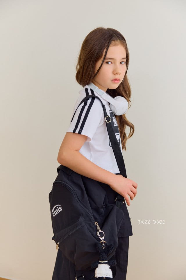 Dore Dore - Korean Children Fashion - #childofig - 98 Tape Crop Tee - 2