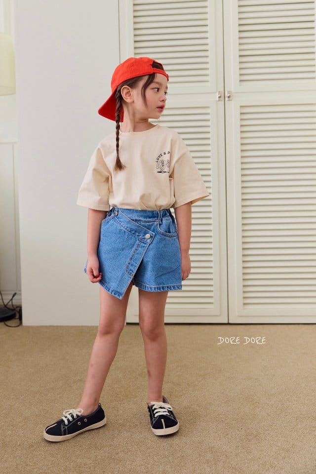 Dore Dore - Korean Children Fashion - #childofig - Love Peace Tee