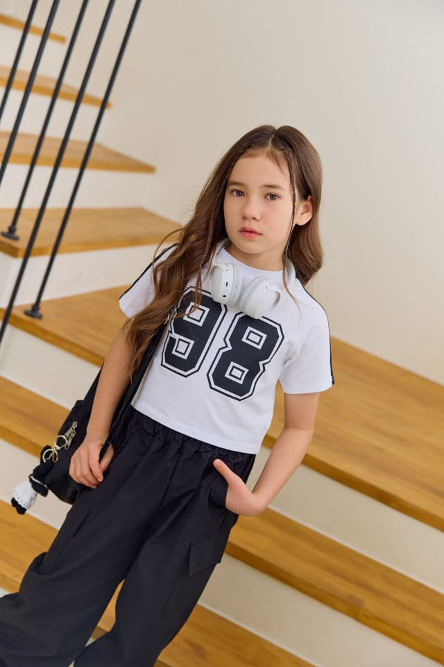 Dore Dore - Korean Children Fashion - #designkidswear - 98 Tape Crop Tee - 5
