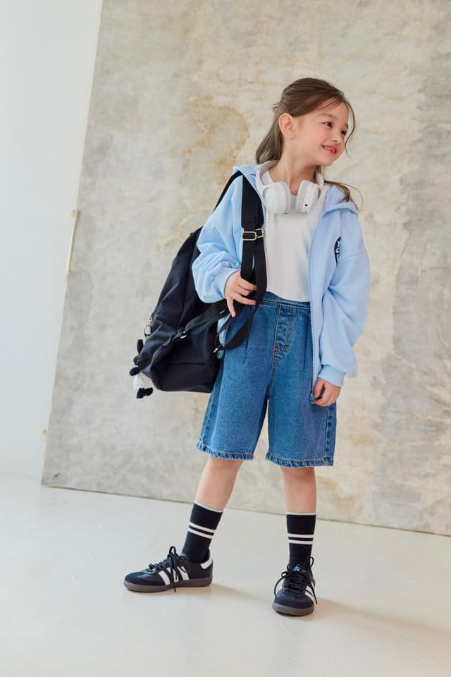 Dore Dore - Korean Children Fashion - #fashionkids - Dore Embroidery Crop Sleeveless Tee - 7