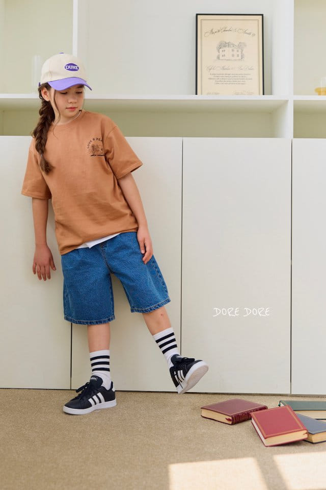 Dore Dore - Korean Children Fashion - #littlefashionista - Love Peace Tee - 10