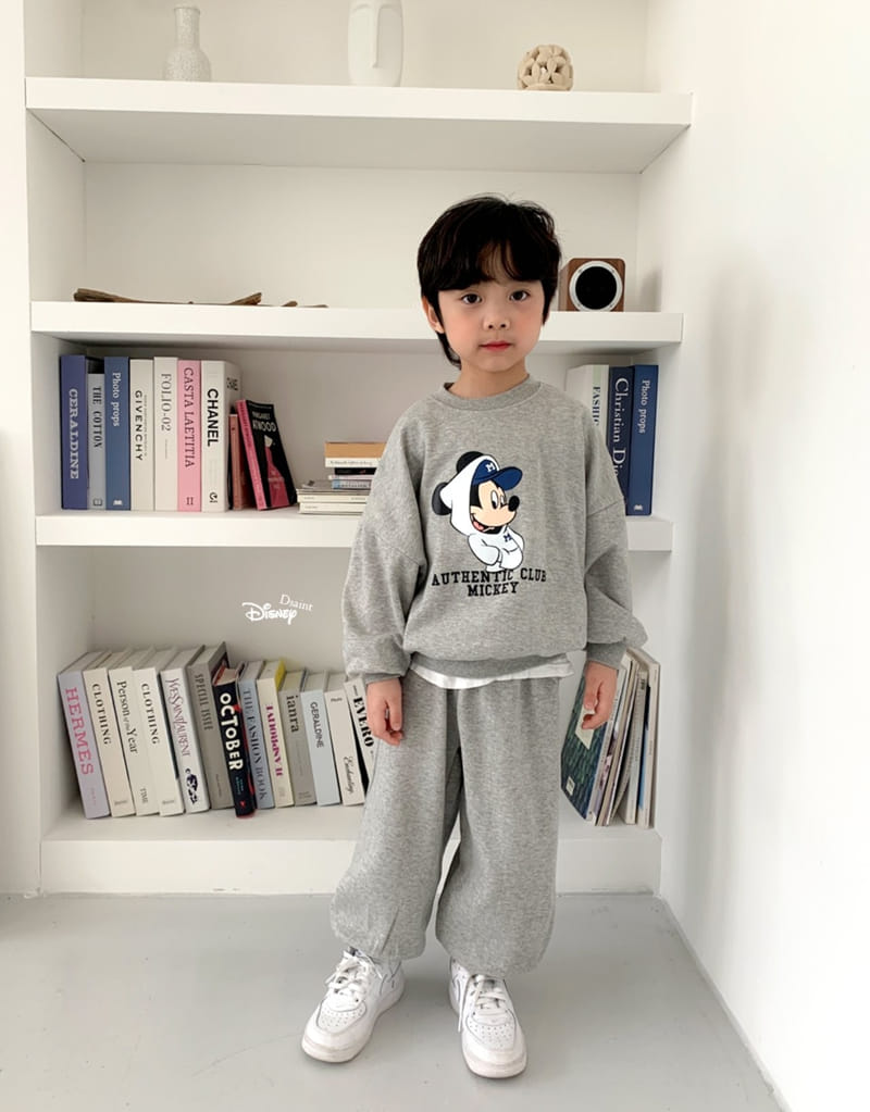 Dsaint - Korean Children Fashion - #Kfashion4kids - M M Club Top Bottom Set - 11