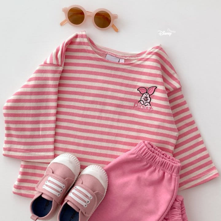 Dsaint - Korean Children Fashion - #Kfashion4kids - Bbaccom Friend Top Bottom Set - 7