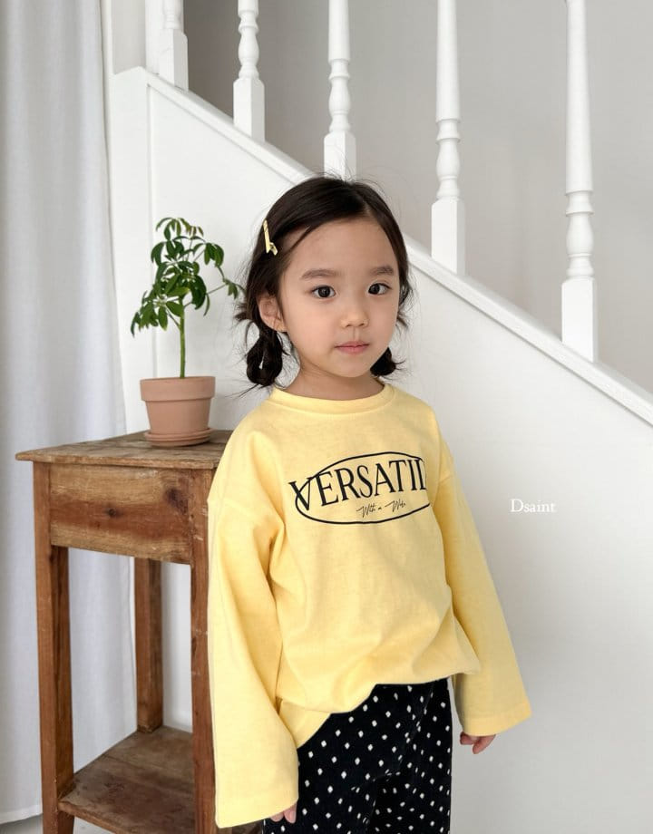 Dsaint - Korean Children Fashion - #childofig - Versatile Tee - 10
