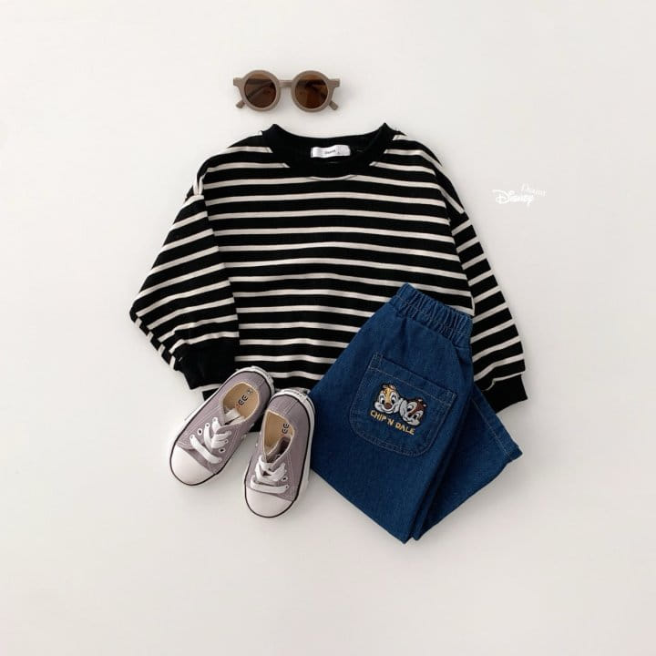 Dsaint - Korean Children Fashion - #childrensboutique - Chips Pocket Denim Pants - 7