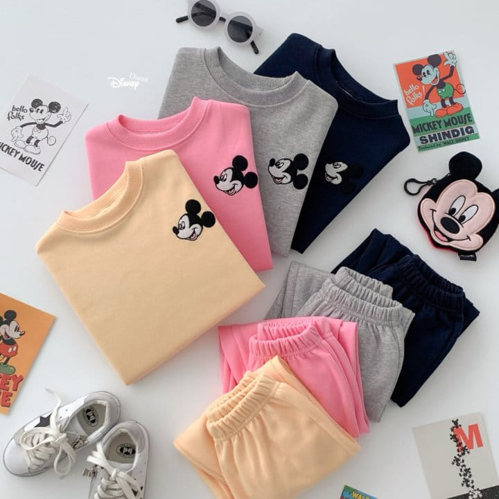 Dsaint - Korean Children Fashion - #designkidswear - Pearl Line Color M Top Bottom Set - 3