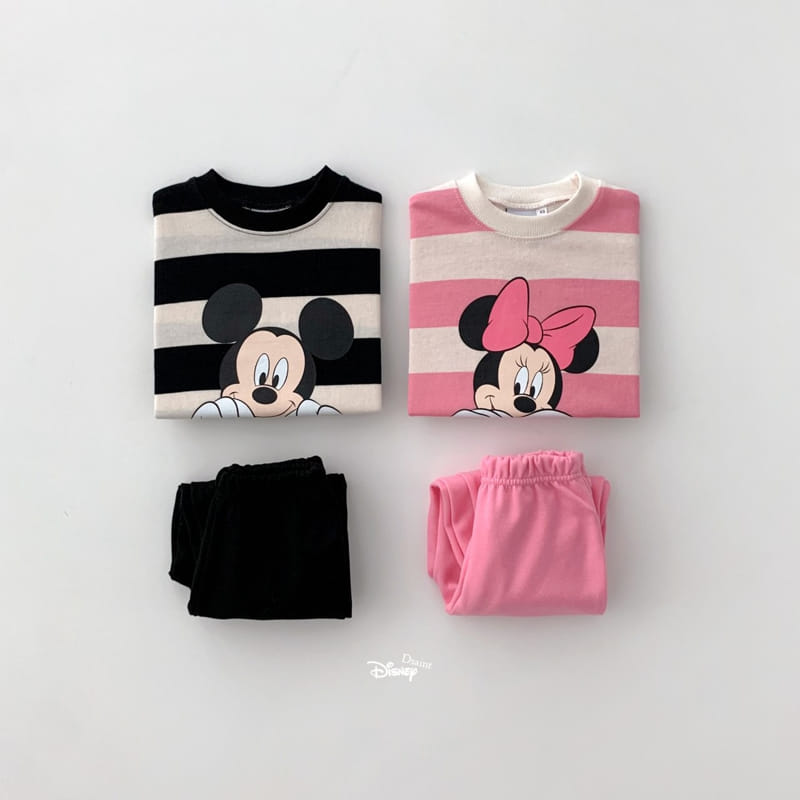 Dsaint - Korean Children Fashion - #discoveringself - Both Hands Friend Top Bottom Set