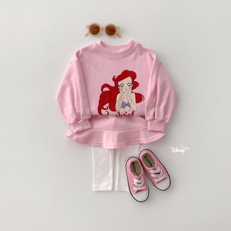 Dsaint - Korean Children Fashion - #fashionkids - Princess Skirt Leggings Top Bottom Set - 5