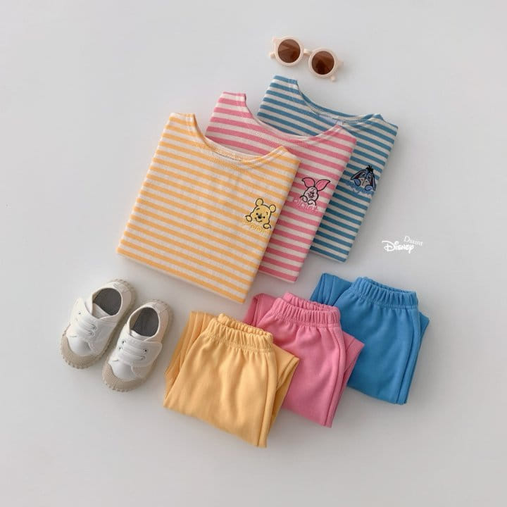 Dsaint - Korean Children Fashion - #fashionkids - Bbaccom Friend Top Bottom Set - 3