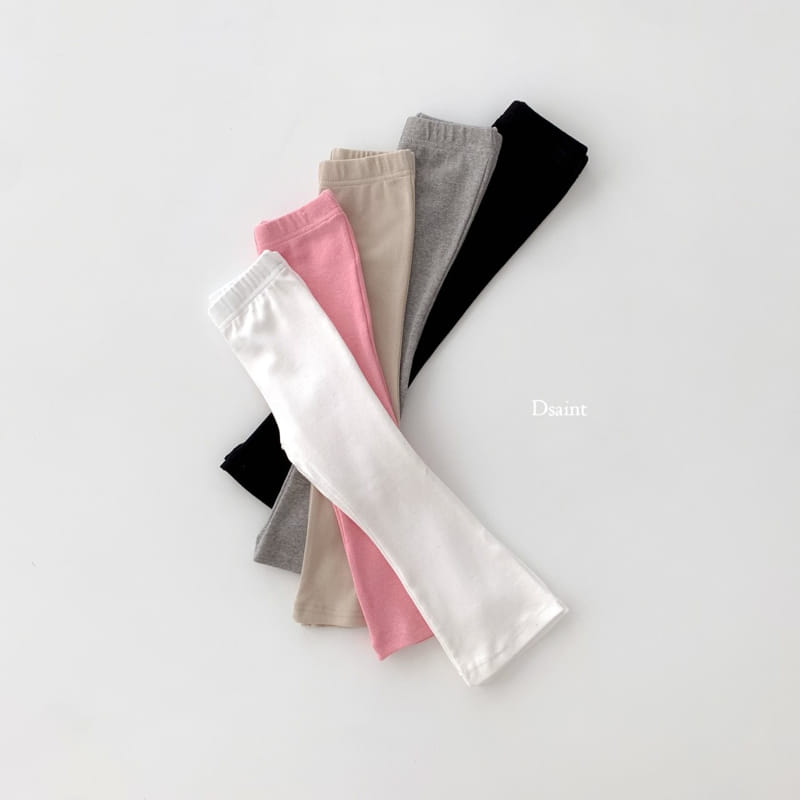 Dsaint - Korean Children Fashion - #kidsshorts - Boots Cut Leggings