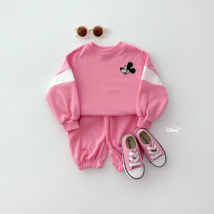 Dsaint - Korean Children Fashion - #kidsshorts - Pearl Line Color M Top Bottom Set - 6