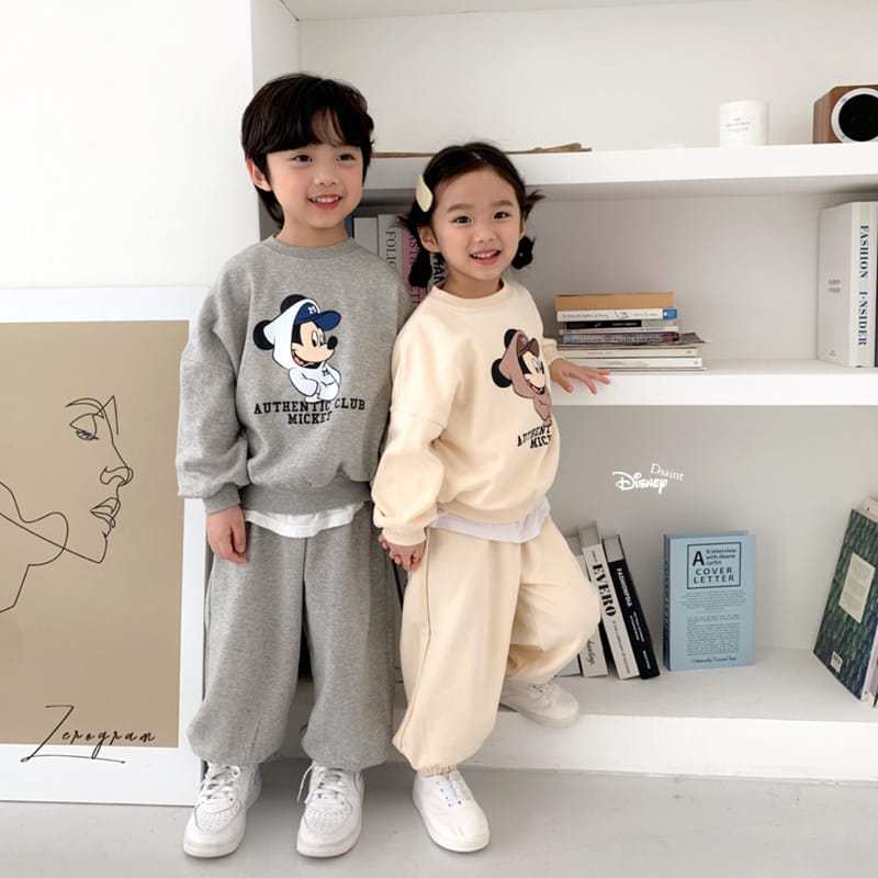 Dsaint - Korean Children Fashion - #kidsstore - M M Club Top Bottom Set - 9