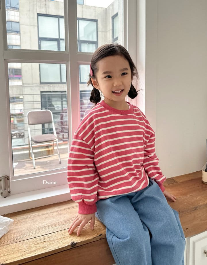 Dsaint - Korean Children Fashion - #kidsstore - Half ST Sweatshirt - 10