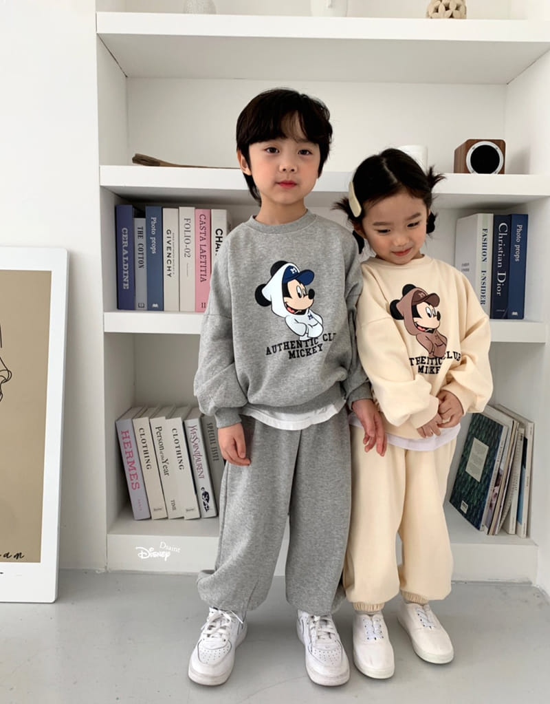 Dsaint - Korean Children Fashion - #kidzfashiontrend - M M Club Top Bottom Set - 10