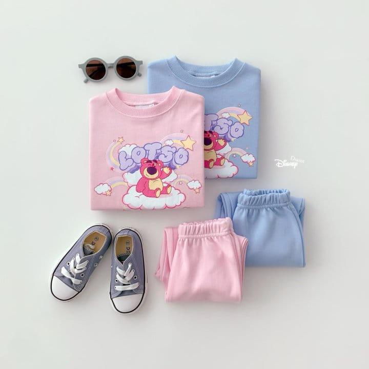 Dsaint - Korean Children Fashion - #Kfashion4kids - Cloud L Top Bottom Set - 4