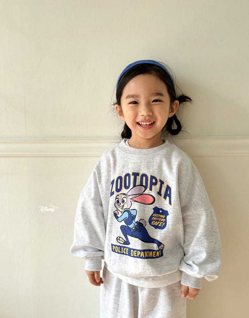 Dsaint - Korean Children Fashion - #magicofchildhood - Police Rabbit Top Bottom Set - 10