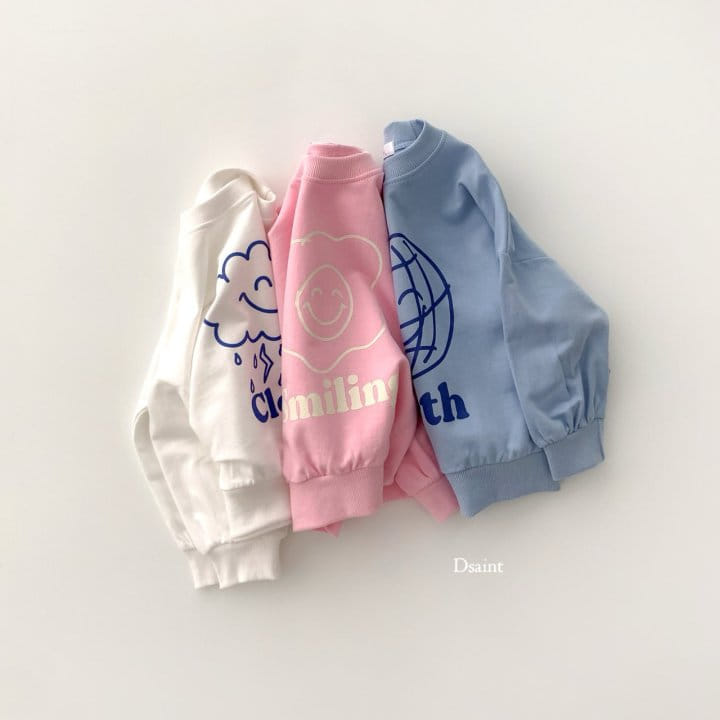 Dsaint - Korean Children Fashion - #magicofchildhood - Drawing Friend Sweatshirt
