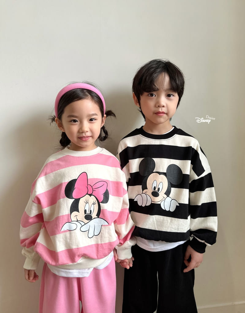 Dsaint - Korean Children Fashion - #minifashionista - Both Hands Friend Top Bottom Set - 9