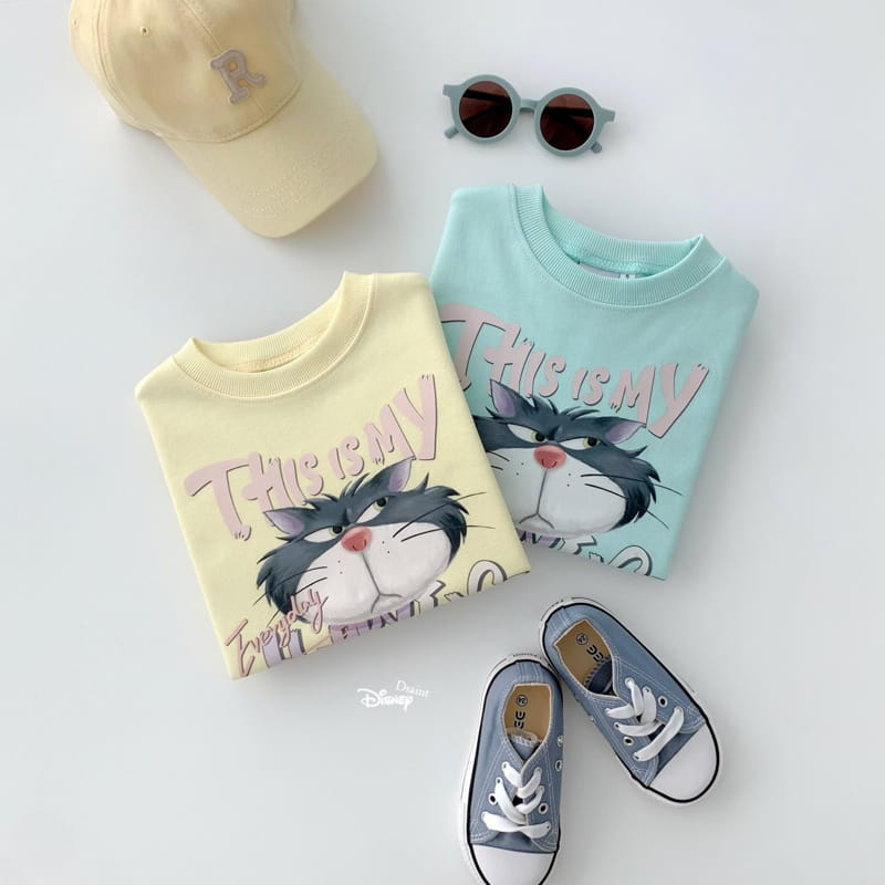 Dsaint - Korean Children Fashion - #minifashionista - This My Cat Sweatshirt - 3