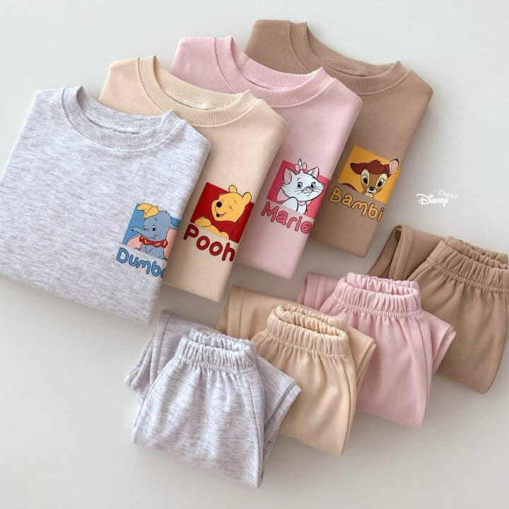 Dsaint - Korean Children Fashion - #minifashionista - Square Animal Top Bottom Set - 3