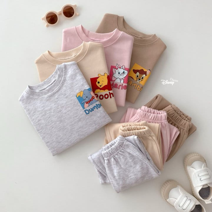 Dsaint - Korean Children Fashion - #minifashionista - Square Animal Top Bottom Set - 4