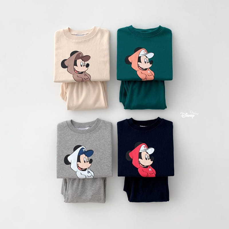 Dsaint - Korean Children Fashion - #stylishchildhood - M M Club Top Bottom Set - 2