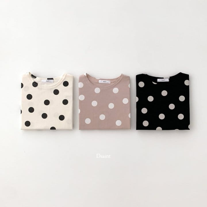 Dsaint - Korean Children Fashion - #stylishchildhood - Ddang Ddang Dot Tee