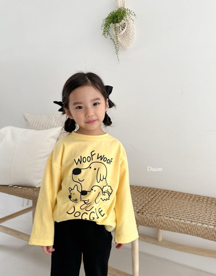 Dsaint - Korean Children Fashion - #todddlerfashion - Dog Friend Tee - 9