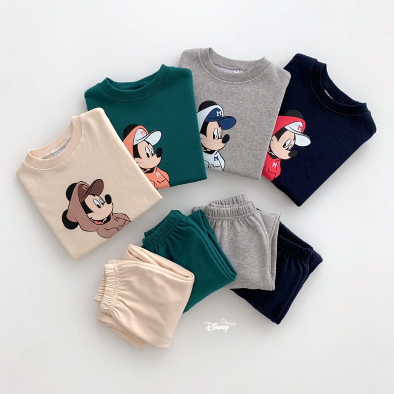 Dsaint - Korean Children Fashion - #toddlerclothing - M M Club Top Bottom Set