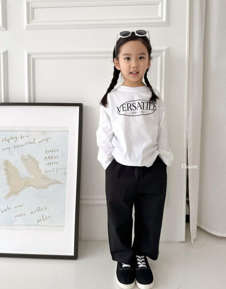 Dsaint - Korean Children Fashion - #toddlerclothing - Versatile Tee - 8