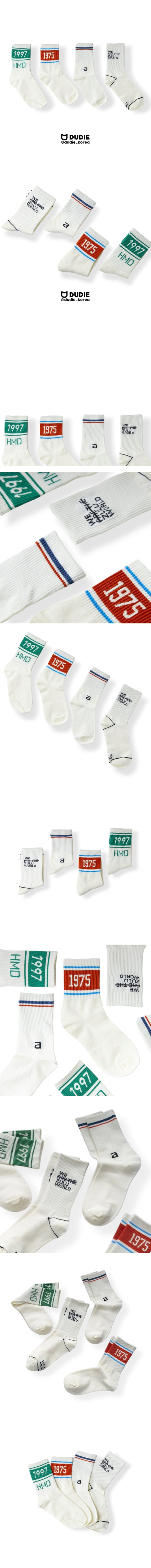 Dudie - Korean Children Fashion - #childofig - 1997 Socks - 2