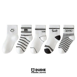 Dudie - Korean Children Fashion - #fashionkids - Step Smile 5 Type Set