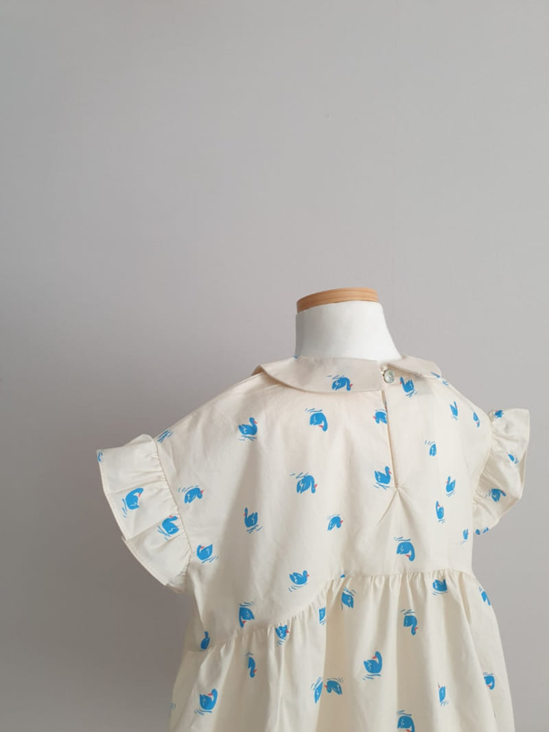 Eclair - Korean Children Fashion - #Kfashion4kids - Duck One-Piece - 6