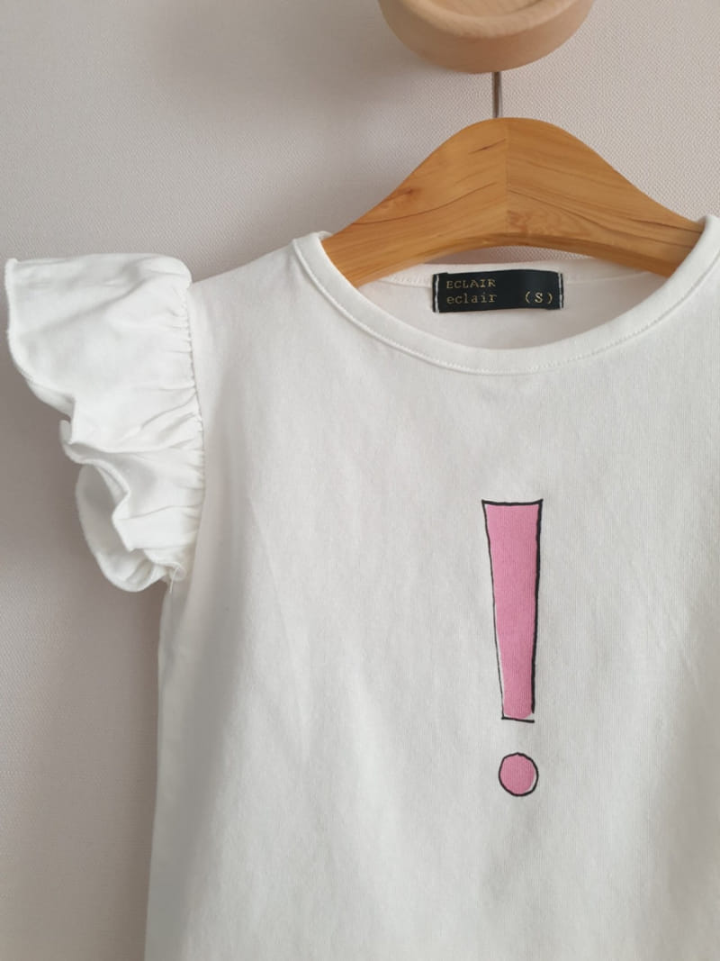 Eclair - Korean Children Fashion - #Kfashion4kids - Exclamation Mark Tee - 5