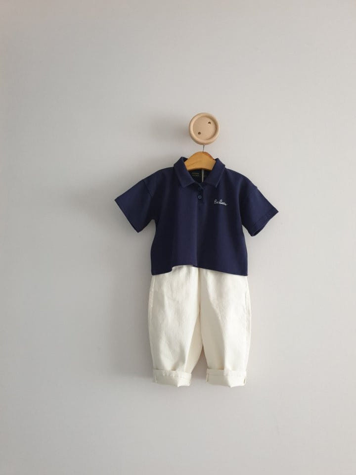 Eclair - Korean Children Fashion - #childofig - Collar Tee - 7