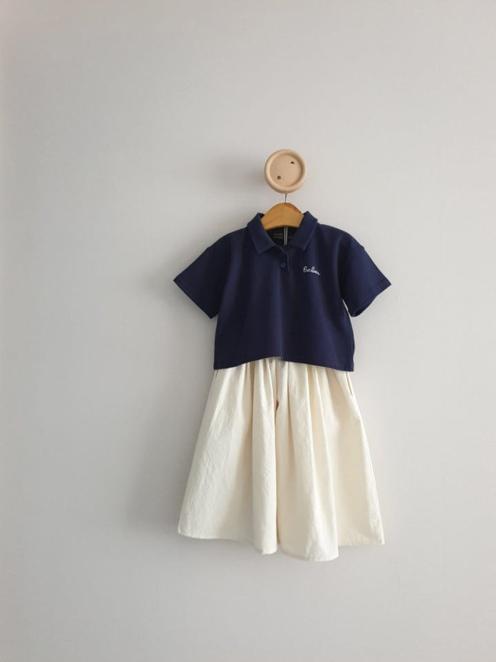 Eclair - Korean Children Fashion - #childrensboutique - Collar Tee - 8