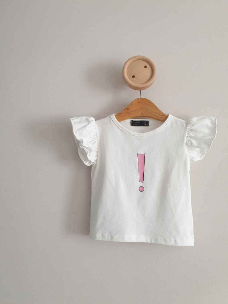 Eclair - Korean Children Fashion - #kidsshorts - Exclamation Mark Tee - 2