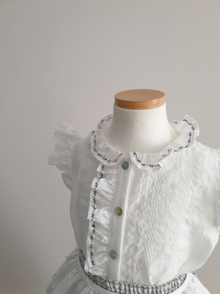 Eclair - Korean Children Fashion - #minifashionista - Ellen Blouse  - 8