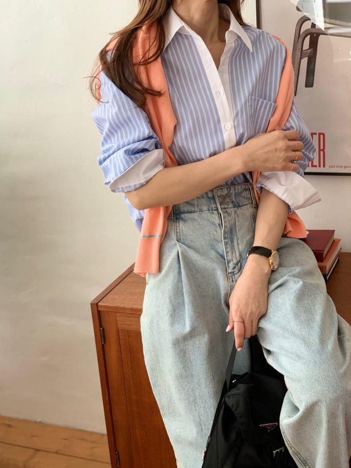 Elmu - Korean Women Fashion - #momslook - Jenny Shirt - 9