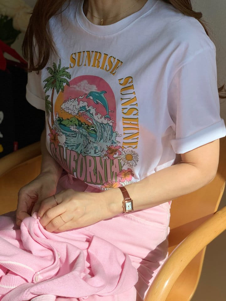 Elmu - Korean Women Fashion - #momslook - Popeye Tee - 2